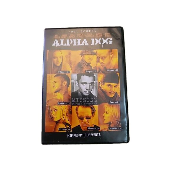 Alpha Dog (DVD, 2007, Full Frame) Movie Justin Timberlake Car Racing Action Film - Picture 1 of 6